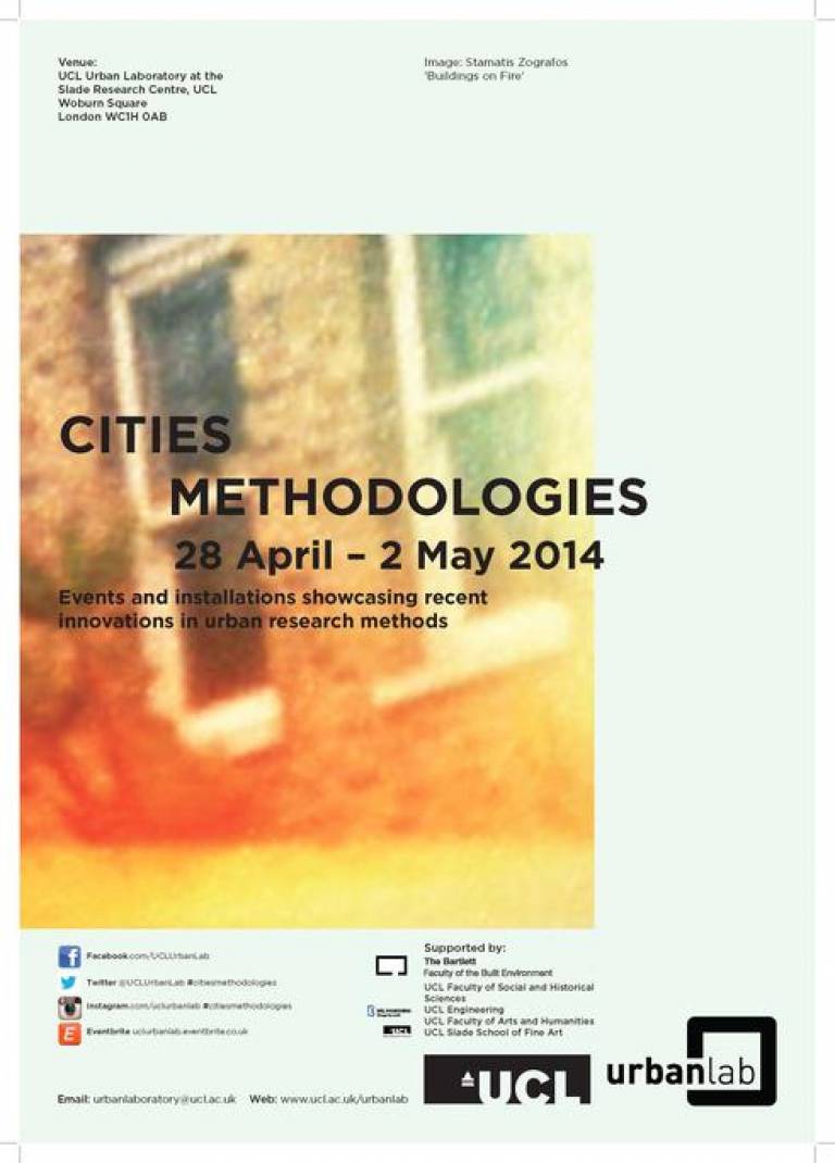 Cities Methodologies Spring 14 Poster