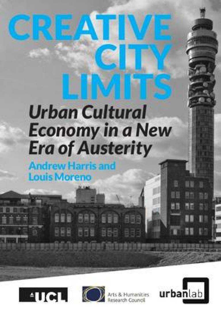 Creative City Limits pamphlet