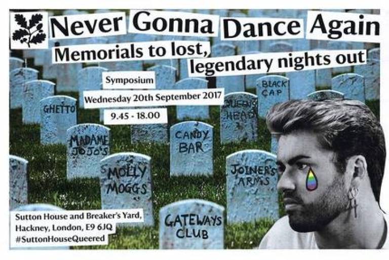 Never Gonna Dance Again - poster