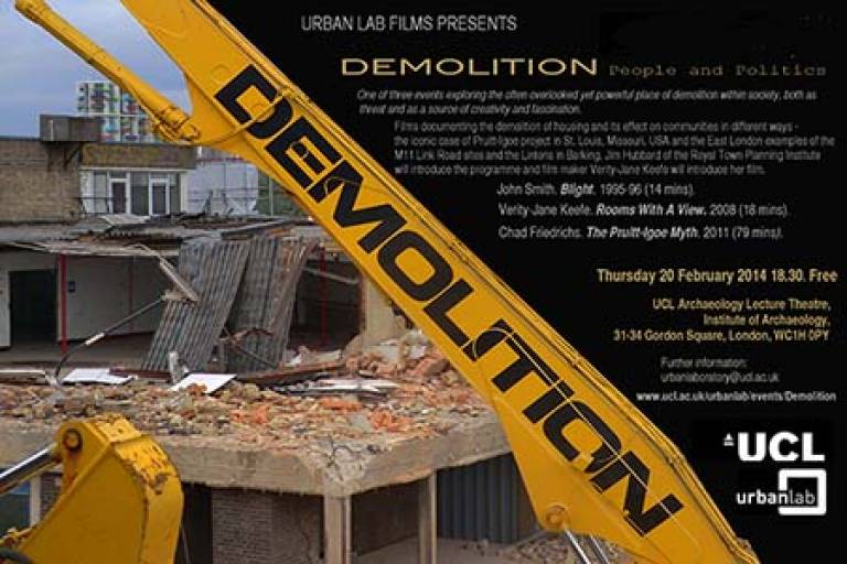 Demolition: People and Politics