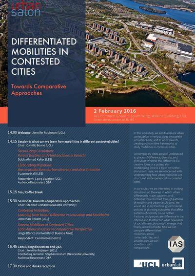Differentiated Mobilities in Contested Cities: Towards Comparative Approaches