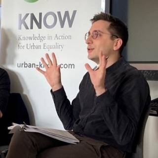 Image of Alessio Kolioulis at a conference