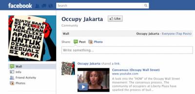 Occupy Jakarta screengrab