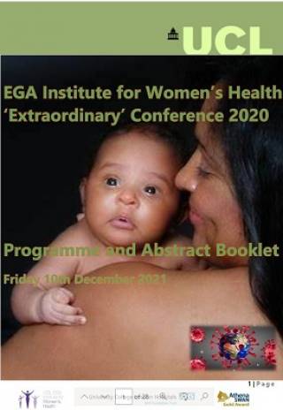 Programme and Abstract Booklet, EGA IfWH 16th Annual Conference