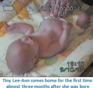 Lee-Ann baby - our young people