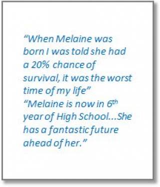 Melanie textbox - our young people