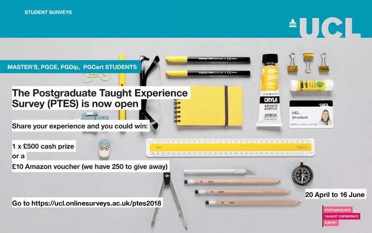 The Postgraduate Taught Experience Survey closes on 15 June