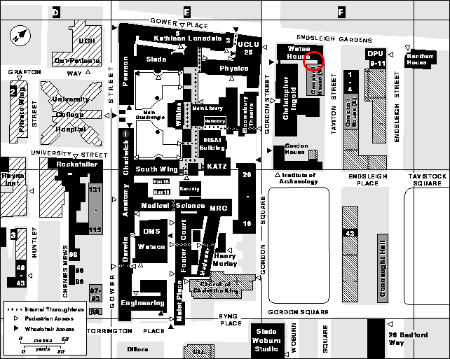 Map showing Garage
Theatre