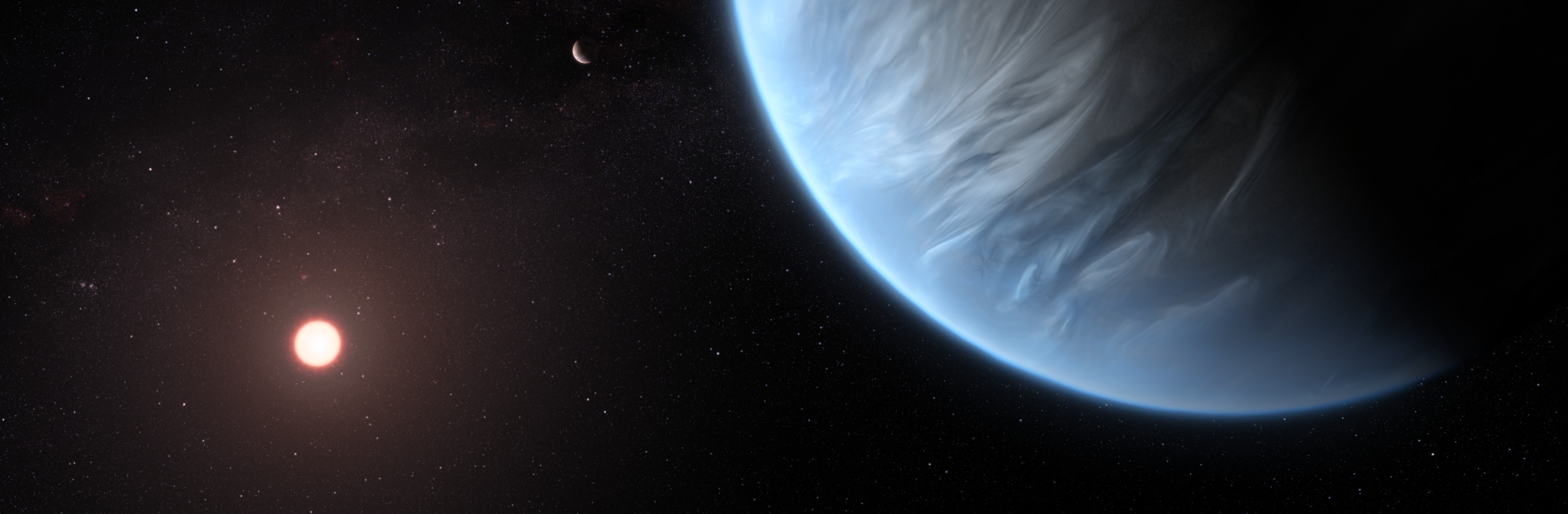 Water world exoplanet K2-18b